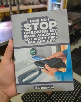How To Stop Checking My Bank Account So I Wont Feel Sad And Cry