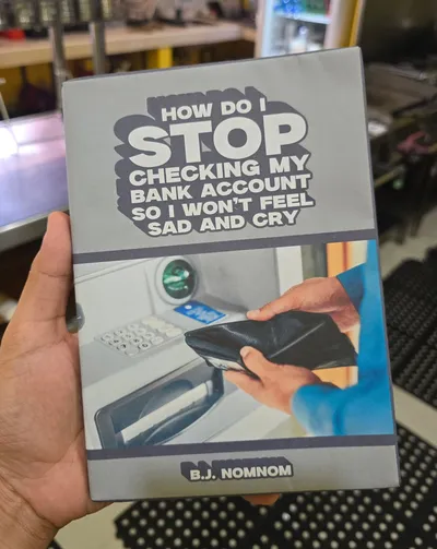 How To Stop Checking My Bank Account So I Wont Feel Sad And Cry