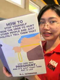 How To Stop Yourself From The Urge To Hurt Other People And Just Politely Tell Them That You Are Not Pregnant You Eat A Lot