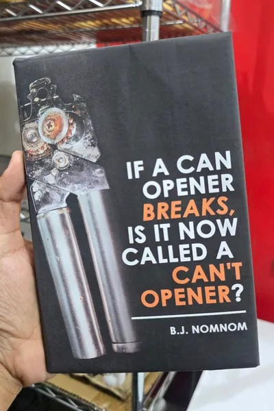 If A Can Opener Breaks Is It Now Called A Cant Opener