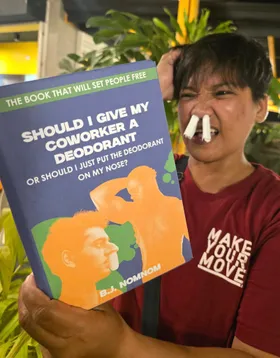 Should I Give My Coworker A Geodorant Or Should I Just Put The Deodorant On My Nose