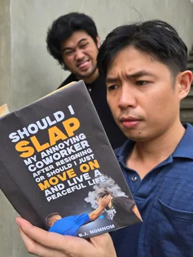 Should I Slap My Annoying Coworker After Resigning Or Should I Just Move On And Live A Peaceful Life